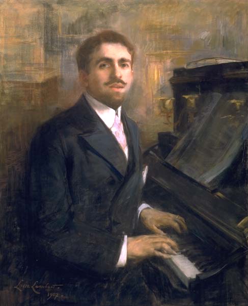 Reynaldo Hahn, par Lucie Lambert (1907)